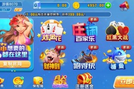 天天棋牌1:1完整组件 双端app 代理+推广+机器人+控制 基于火萤二次开发